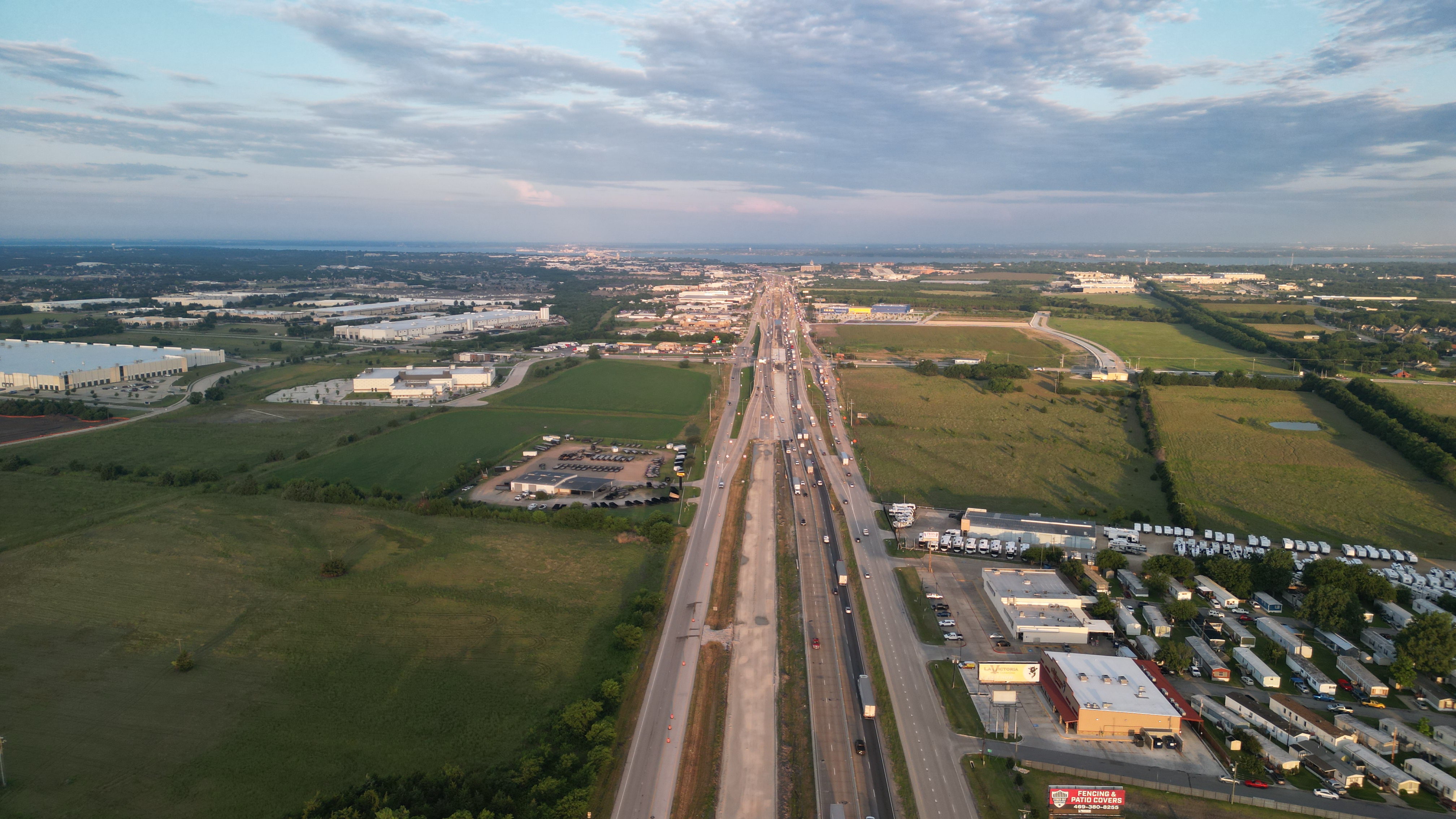 Aerial drone photo of Fate, Texas
