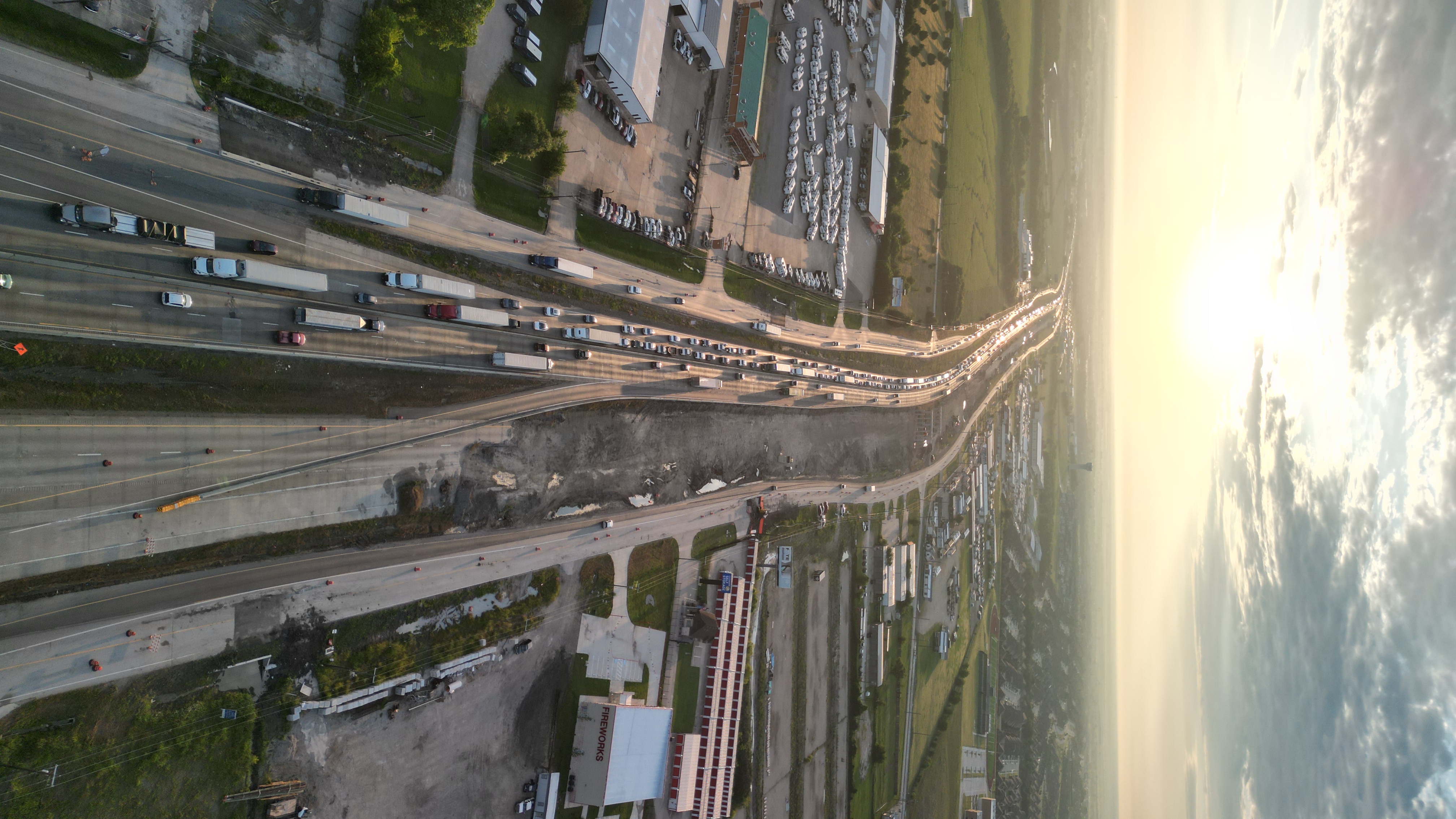 Aerial drone photo of Fate, Texas