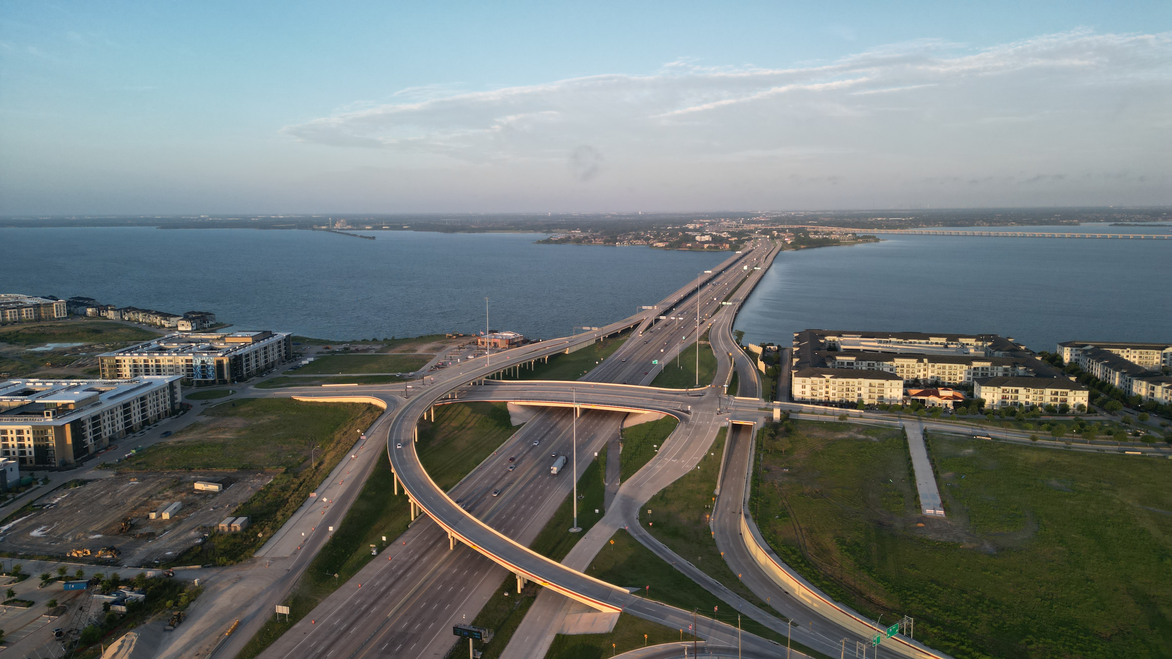 Aerial drone photo of Dallas, Texas